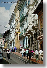 buildings, ecuador, equator, latin america, quito, streets, structures, towns, vertical, photograph