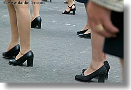 clothes, ecuador, equator, high-heeled, horizontal, latin america, legs, people, quito, shoes, womens, photograph