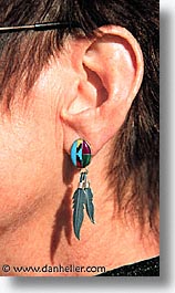 earrings, latin america, mexico, punta chivato, vertical, photograph