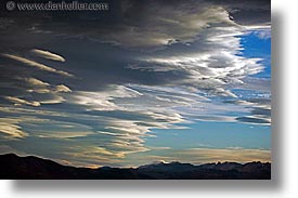 clouds, horizontal, latin america, lenticular, patagonia, photograph