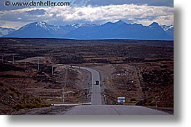 andes, highways, horizontal, latin america, patagonia, photograph