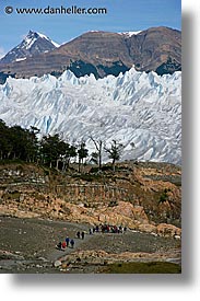big views, glaciers, hiking, latin america, moreno glacier, patagonia, vertical, photograph