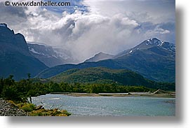 horizontal, lakes, latin america, mountains, patagonia, photograph