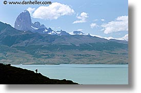 central, hiking, horizontal, latin america, patagonia, torres, torres del paine, photograph