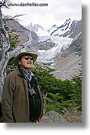 glaciers, henry, latin america, patagonia, vertical, viewing, wt people, photograph