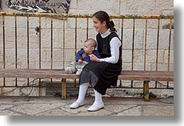 babies, girls, horizontal, israel, jerusalem, jewish, middle east, people, religious, photograph