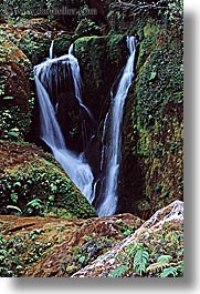 abel tasman, little, new zealand, vertical, waterfalls, photograph