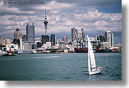 auckland, boats, cityscapes, horizontal, new zealand, sailboats, photograph