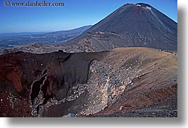 horizontal, mountains, new zealand, ngauruhoe, tongariro crossing, volcano, photograph