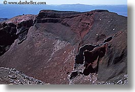 crater, horizontal, new zealand, red, rip, tongariro crossing, volcano, photograph