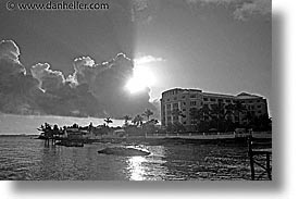 bahamas, black and white, capital, capital city, caribbean, cities, horizontal, island-nation, islands, morning, nassau, nation, ocean, resort, royal bahamian, sandals, tropics, vacation, photograph