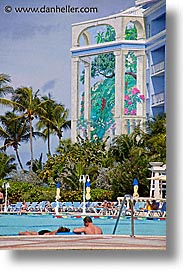 bahamas, capital, capital city, caribbean, cities, island-nation, islands, murals, nassau, nation, pools, resort, royal bahamian, sandals, tropics, vacation, vertical, photograph