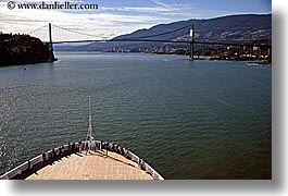 alaska, america, bridge, crowds, cruise ships, deck, horizontal, north america, people, united states, photograph