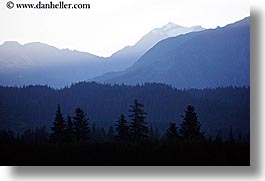 alaska, america, horizontal, layered, mountains, north america, united states, photograph