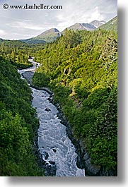 alaska, america, north america, raging, rivers, united states, vertical, whitewaters, photograph