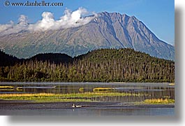 alaska, america, horizontal, mountains, north america, rivers, united states, photograph