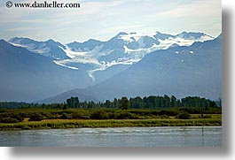 alaska, america, horizontal, mountains, north america, rivers, united states, photograph