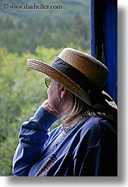 alaska, america, hats, north america, trains, united states, vertical, womens, photograph