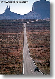 america, arizona, desert southwest, monument, monument valley, north america, roads, united states, valley, vertical, western usa, photograph