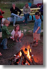 activities, america, boys, campfire, childrens, fire, girls, idaho, marshmellows, north america, people, red horse mountain ranch, roasting, united states, vertical, photograph