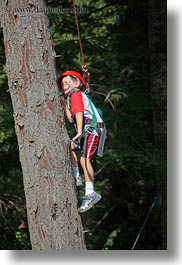 activities, alex, america, boys, childrens, climbing, clothes, colors, hats, helmets, idaho, north america, people, red, red horse mountain ranch, tree climb, trees, united states, vertical, photograph