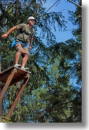 activities, america, clothes, hats, helmets, idaho, men, north america, people, red horse mountain ranch, sean, tree climb, united states, vertical, photograph
