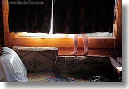 america, behind, curtains, feet, horizontal, idaho, north america, red horse mountain ranch, united states, photograph