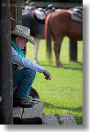 america, idaho, north america, people, red horse mountain ranch, sarge, staff, united states, vertical, photograph