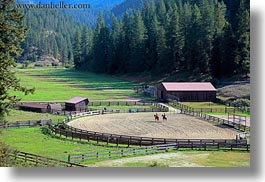 america, horizontal, horses, idaho, north america, red horse mountain ranch, stables, united states, photograph