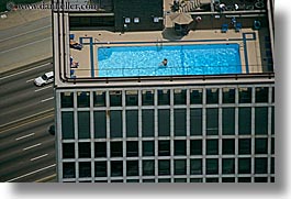 america, buildings, chicago, couples, horizontal, illinois, north america, pools, swimming pool, tops, united states, water, photograph