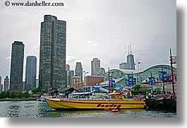 america, chicago, cityscapes, horizontal, illinois, navy pier, north america, seadog, united states, photograph