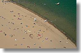 aerials, america, beaches, chicago, horizontal, illinois, north america, people, united states, water, water front, photograph