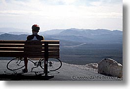 america, bicycles, horizontal, nevada, north america, red rock, rest, united states, western usa, photograph