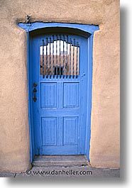 america, blues, desert southwest, doors, indian country, new mexico, north america, pueblos, southwest, united states, vertical, western usa, photograph