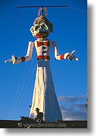 america, desert southwest, indian country, marionette, new mexico, north america, santa fe, southwest, united states, vertical, western usa, photograph