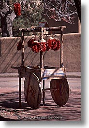 america, carts, desert southwest, indian country, new mexico, north america, peppers, santa fe, southwest, united states, vertical, western usa, photograph