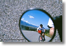 america, bikers, desert southwest, horizontal, indian country, mirrors, new mexico, north america, southwest, united states, western usa, photograph