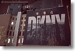 america, dkny, horizontal, murals, neighborhoods, new york, new york city, north america, united states, photograph