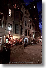 america, christmas, decor, neighborhoods, new york, new york city, north america, united states, vertical, photograph