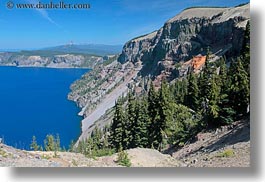america, castles, crater lake, geology, horizontal, north america, oregon, pumice, pumice castle, united states, photograph