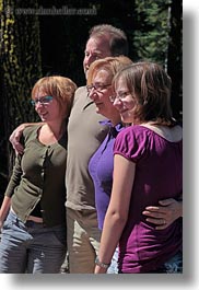 america, crater lake, families, for, north america, oregon, posing, united states, vertical, photograph