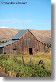 america, barn, landscapes, north america, oregon, scenics, united states, vertical, photograph