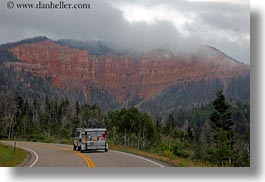 america, backroads, bryce canyon, horizontal, landscapes, mountains, nature, north america, trailer, united states, utah, western usa, photograph