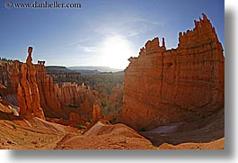 america, bryce canyon, horizontal, north america, scenics, sun, sunrise, united states, utah, western usa, photograph