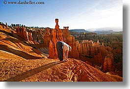 america, bryce canyon, horizontal, jills, morning, north america, united states, utah, western usa, womens, yoga, yoga positions, photograph