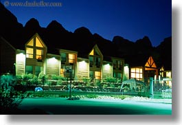 america, best, buildings, horizontal, hotels, nite, north america, structures, united states, utah, western, western usa, zion, photograph