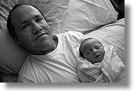 babies, birth, boys, dan jill, dans, horizontal, infant, jacks, sleep, photograph
