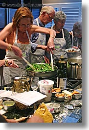 apron, barbara, beans, clothes, cooks, foods, green, people, personal, senior citizen, stirring, vertical, womens, photograph