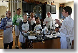 apron, clothes, cooking, cooks, horizontal, johns, men, people, personal, teaching, photograph