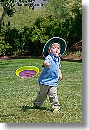 activities, boys, childrens, clothes, frisbee, hats, jacks, mothers day, people, personal, throwing, toddlers, vertical, photograph